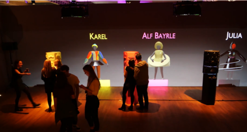 Preview image of “Schlemmer x Beats”: Interactive Techno Art-Club