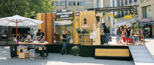 Preview image of “The Upcycling Shack”: Mobile Pop-Up Workshop by Pattex